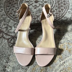Naturalizer Nude Block Heels